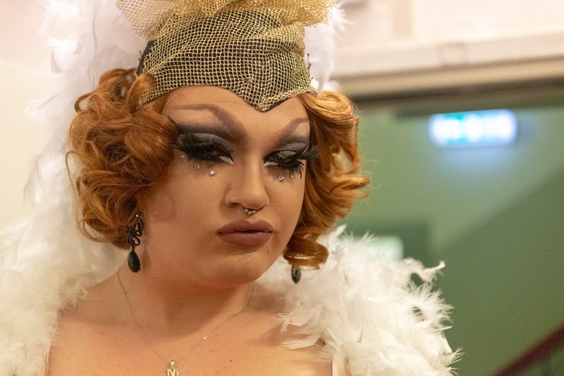 Backstage at Pink Inc., Dancers and drag queens, January Hamburg 2019, Dirk Heurich