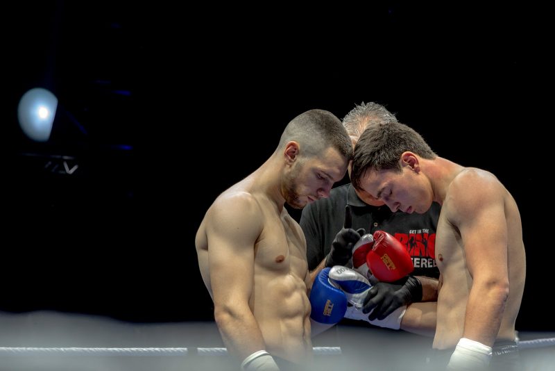 Muay Thai boxing competition, Get in the Ring, Hamburg 2018