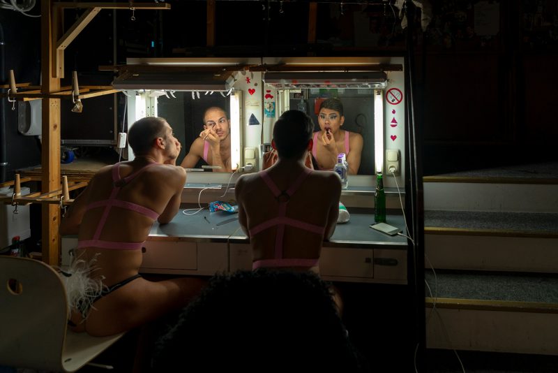 Backstage at Pink Inc., Kinky easter bunnies, Hamburg 2019, Dirk Heurich