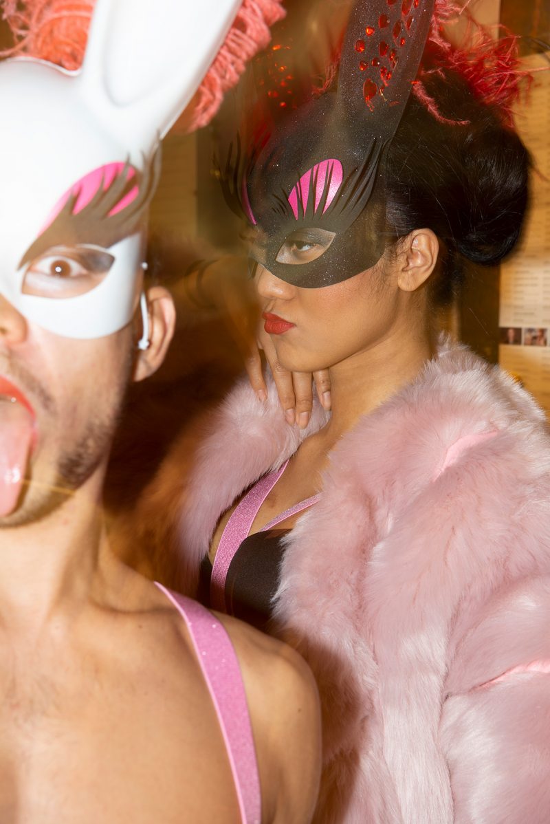 Backstage at Pink Inc., Kinky easter bunnies, Hamburg 2019, Dirk Heurich