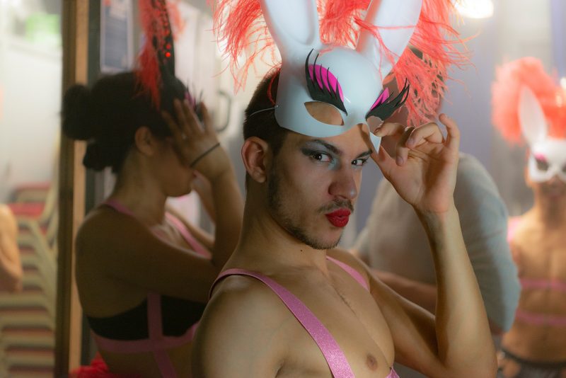 Backstage at Pink Inc., Kinky easter bunnies, Hamburg 2019, Dirk Heurich