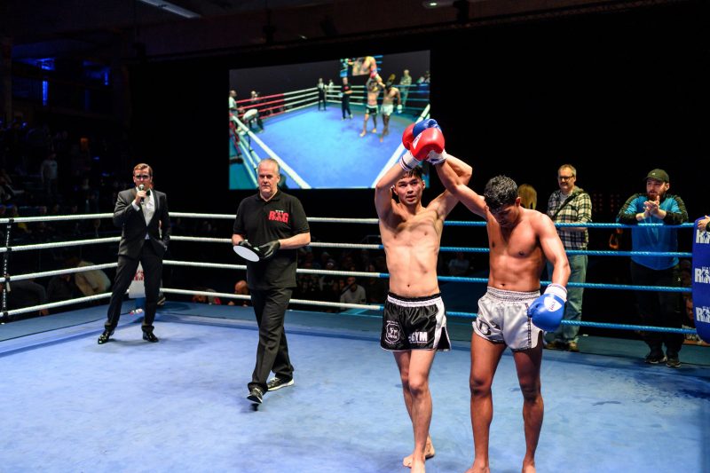 Muay Thai boxing competition, Get in the Ring, Hamburg 2018