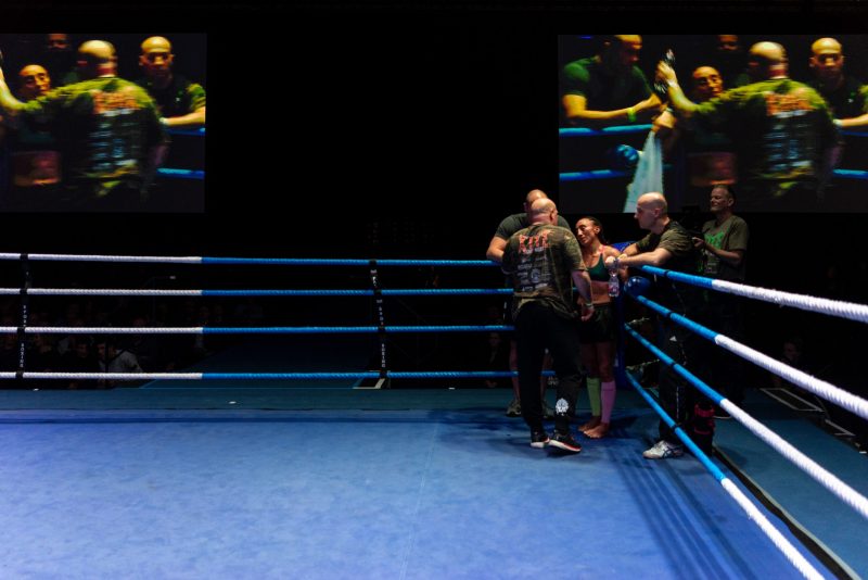 Muay Thai boxing competition, Get in the Ring, Hamburg 2018