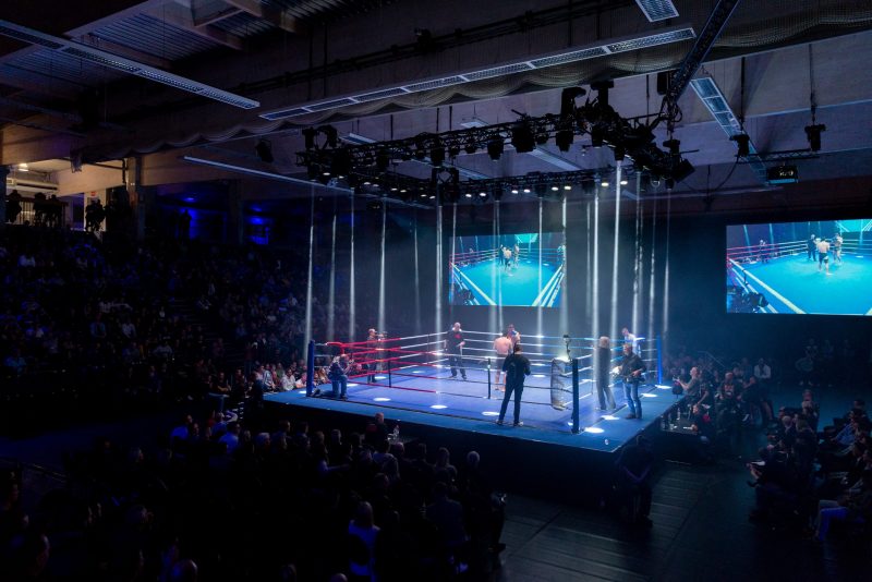 Muay Thai boxing competition, Get in the Ring, Hamburg 2018