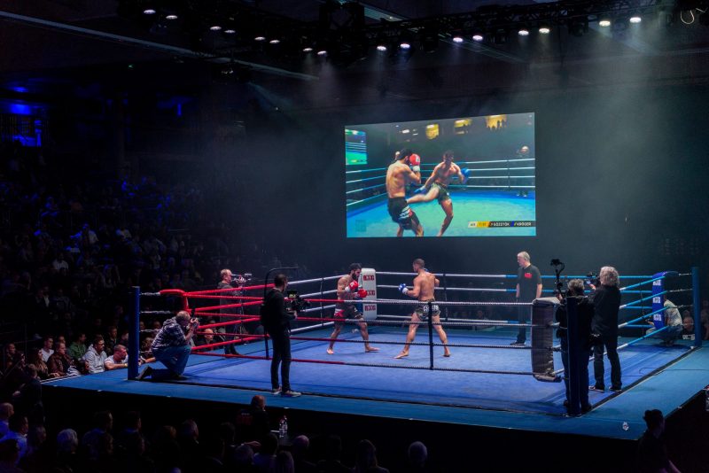 Muay Thai boxing competition, Get in the Ring, Hamburg 2018