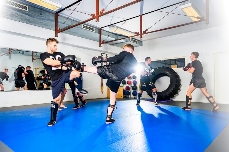 Muay Thai Boxtraining im Thaiholics Gym, Hamburg