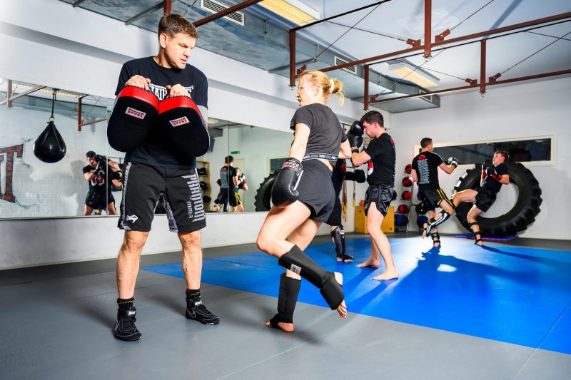 Muay Thai Boxtraining im Thaiholics Gym, Hamburg