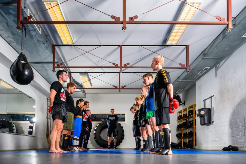 Muay Thai Boxtraining im Thaiholics Gym, Hamburg