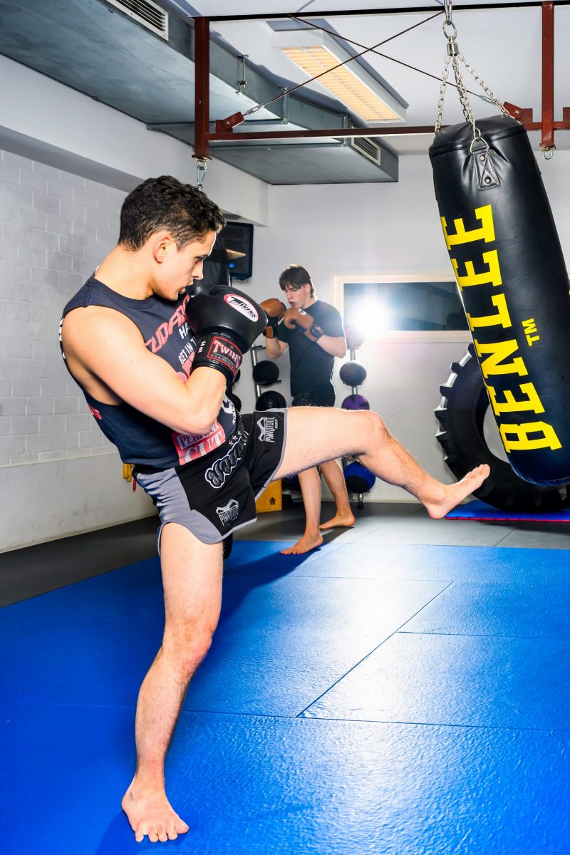 Muay Thai Boxtraining im Thaiholics Gym, Hamburg