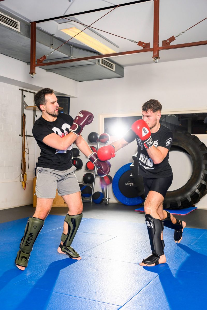 Muay Thai Boxtraining im Thaiholics Gym, Hamburg