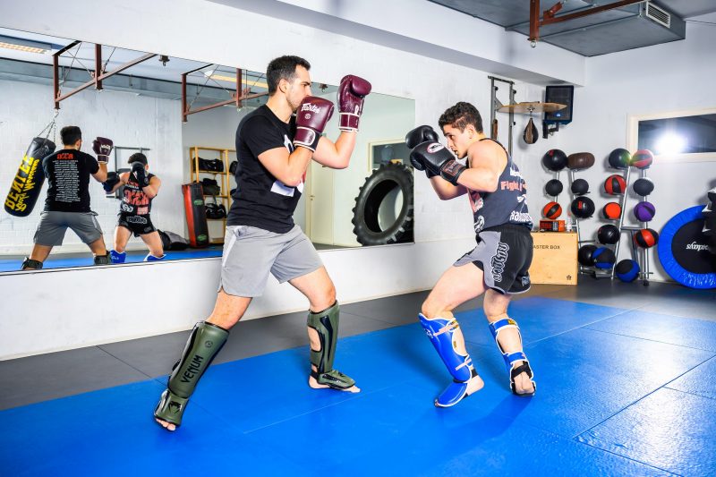 Muay Thai Boxtraining im Thaiholics Gym, Hamburg