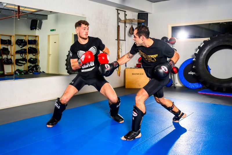 Muay Thai Boxtraining im Thaiholics Gym, Hamburg