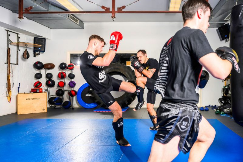Muay Thai Boxtraining im Thaiholics Gym, Hamburg