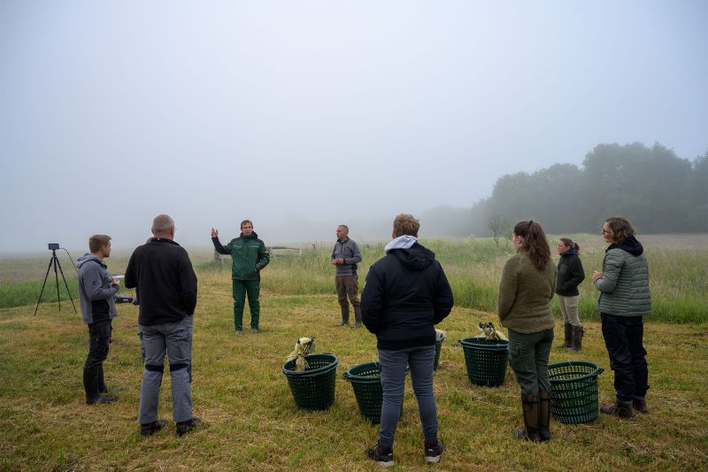 Rehkitzrettung Tarbek, © Dirk Heurich, dirksn.com